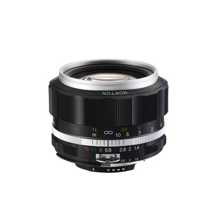 Voigtländer Nokton 58mm f/1.4 SLII-S p/ Nikon - Silver