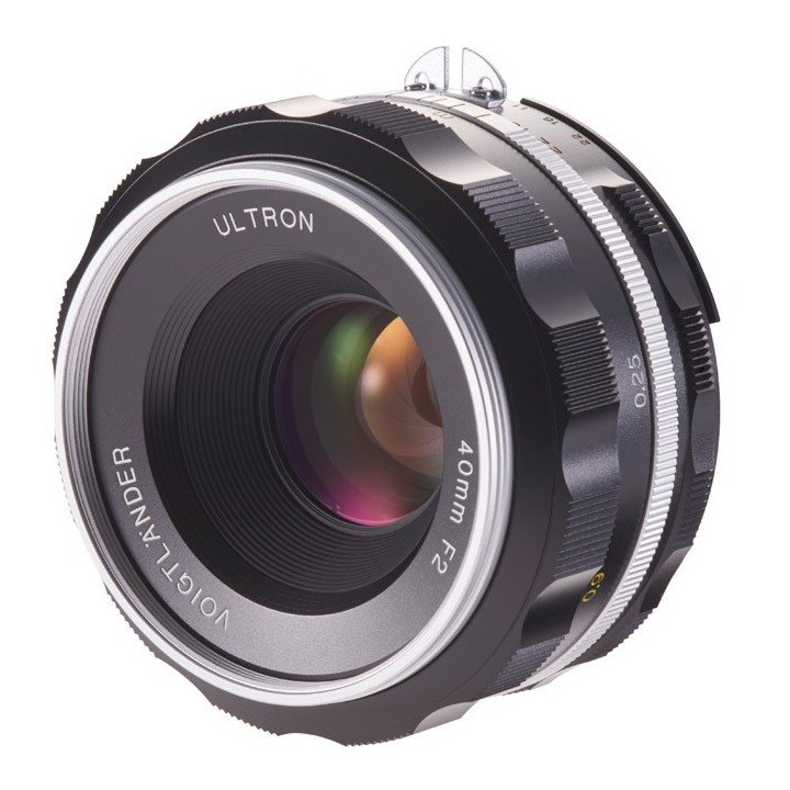 Voigtländer Ultron 40mm f/2.0 SLII-S AIS para Nikon - Silver