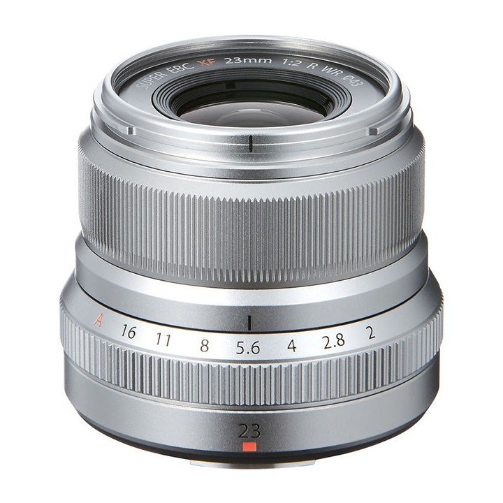 Fujifilm Fujinon XF 23mm F2 R WR - Silver