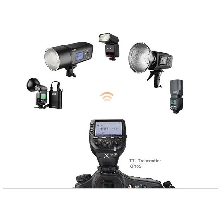 Godox Flash Speedlite V350 para Fuji
