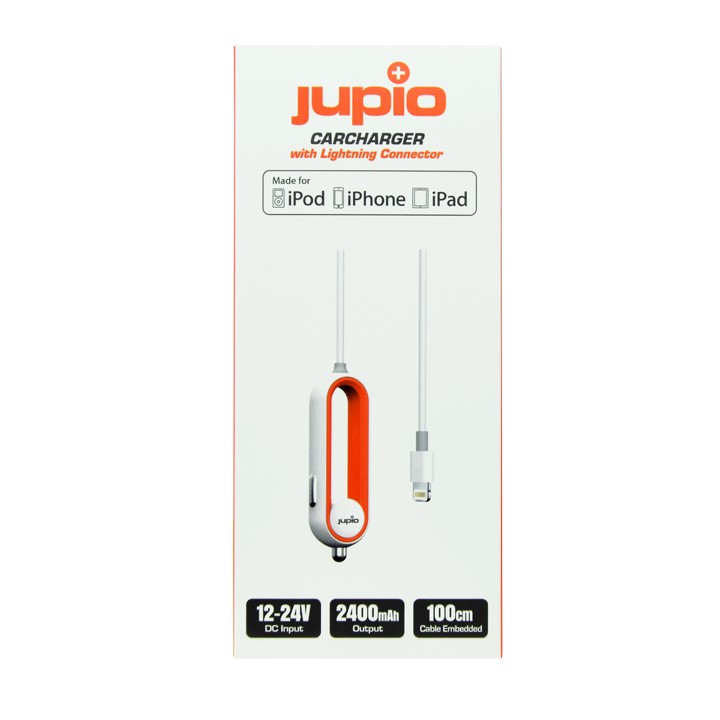 Jupio Cabo Carregador Isqueiro para dispositivos Apple