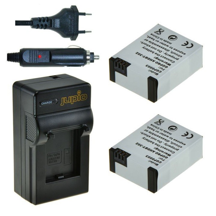 Jupio Pack Energia para GoPro Hero3/Hero3+