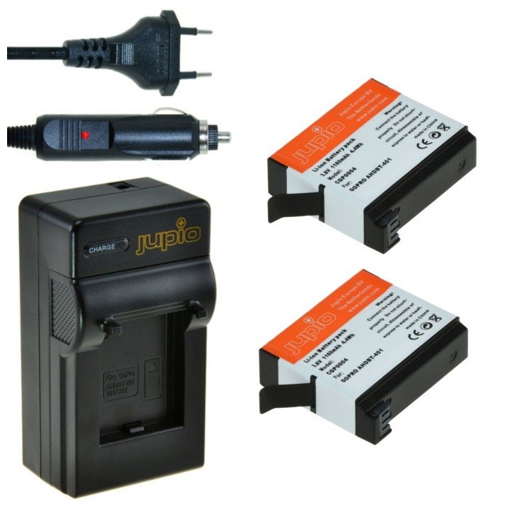 Jupio Pack Energia para GoPro Hero4
