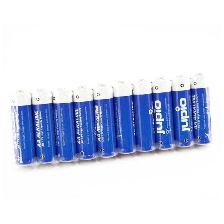 Jupio Pilha Alcalina LR6 AA - Pack de 10