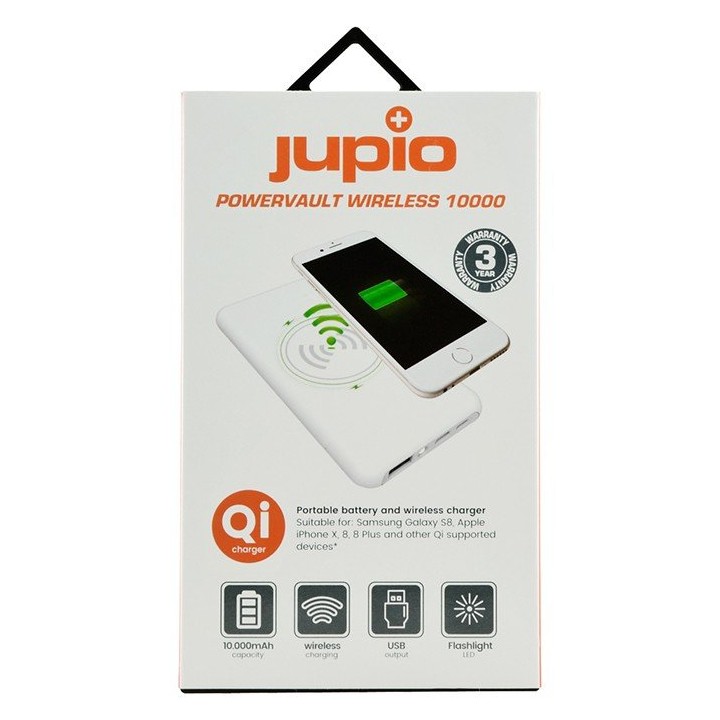 Jupio PowerVault Wireless - Powerbank 10000mAh