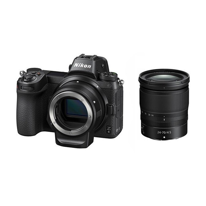 Nikon Z6 + Z 24-70mm + Adaptador FTZ