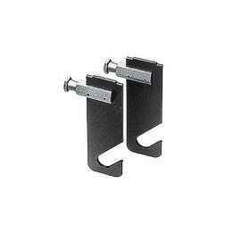 Ganchos simples B / P (par) - Ganchos de fundo de papel Superclamp