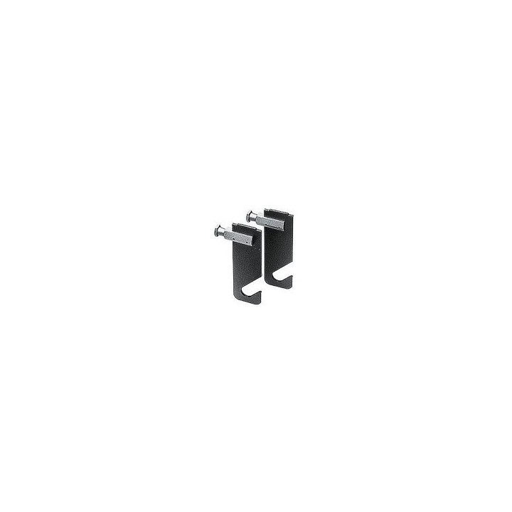 Ganchos simples B / P (par) - Ganchos de fundo de papel Superclamp