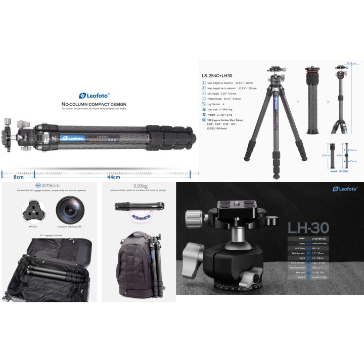 Leofoto LS-254C + LH-30