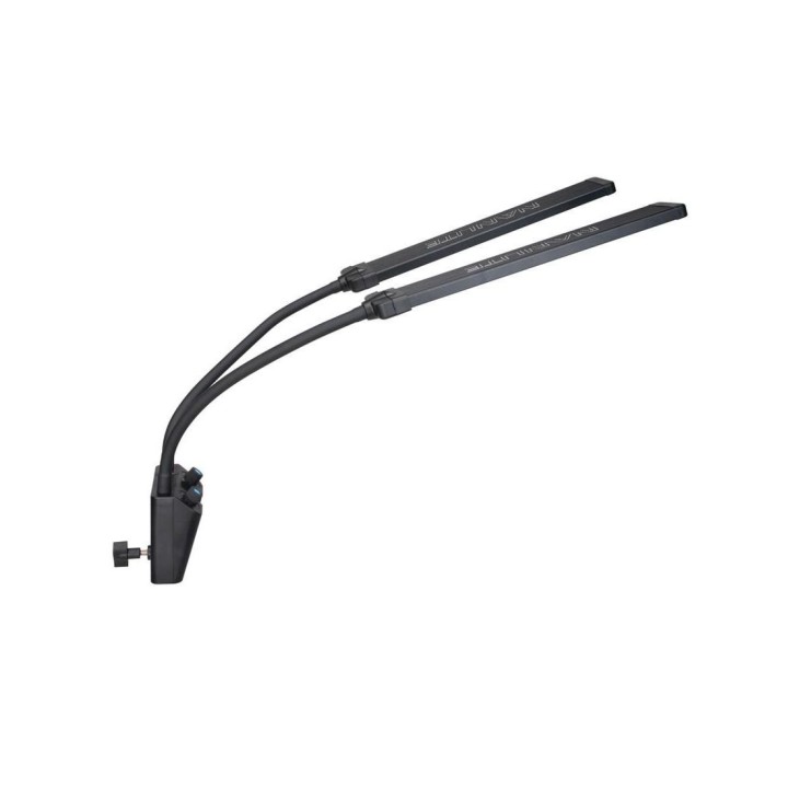 NANLITE Iluminador Mira 26B Dual Flex arm Beauty Light c Usb Power e Tripé