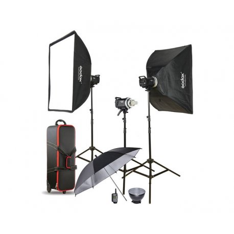 GODOX Kit Flash de Estúdio MS200-D 200W