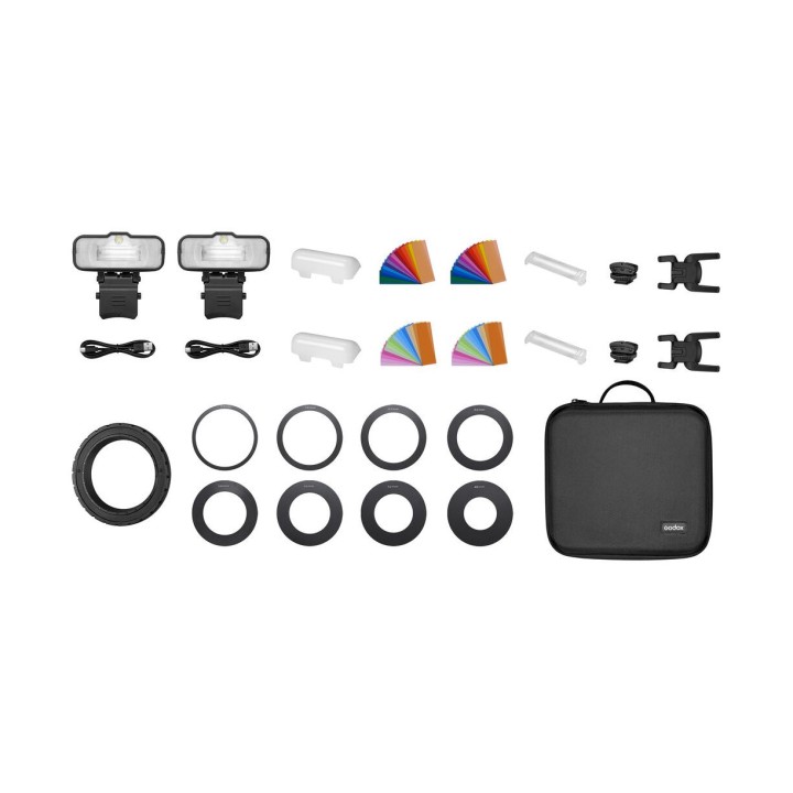 GODOX Kit Flash Anelar Macro MF-12