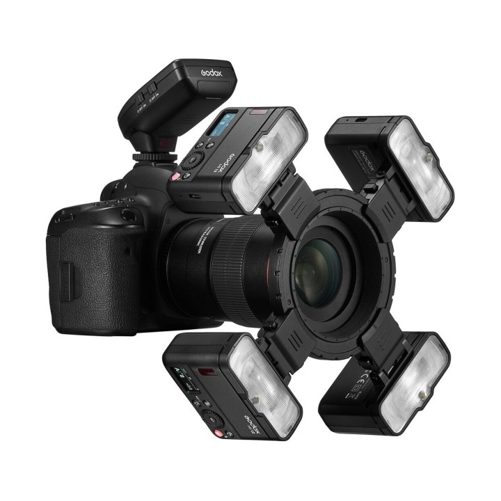 GODOX Kit Flash Anelar Macro MF-12