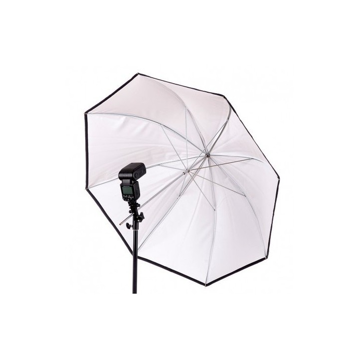 Cabeça de flash com suporte para guarda-chuva