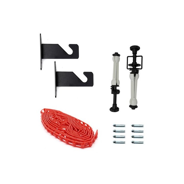 Kit suporte para 1 fundo + desenrolador