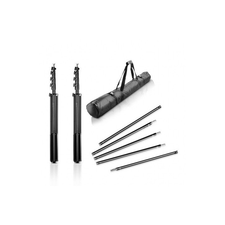 Walimex Sistema de Porta-Fundos XXL 190-465cm