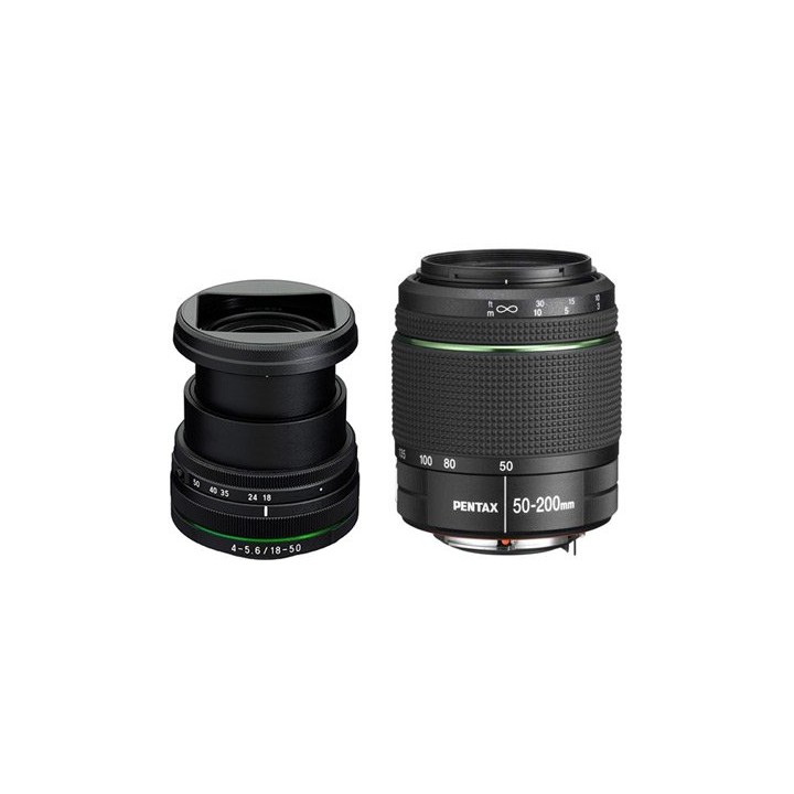 Pentax K-70 + DAL 18-50mm RE + 50-200mm Black