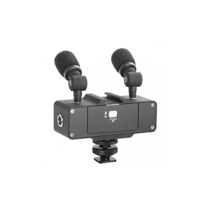 Saramonic interface audio camixer p/ dslr