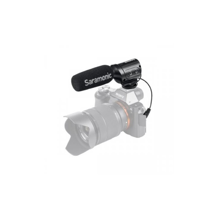 Saramonic microfone condensador mini direcional SR-M3