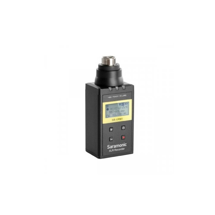 Saramonic gravador de áudio XLR SR-VRM1