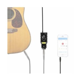 Saramonic adaptador de microfone, smartrig II p/iphone, android , smartphone e tablety