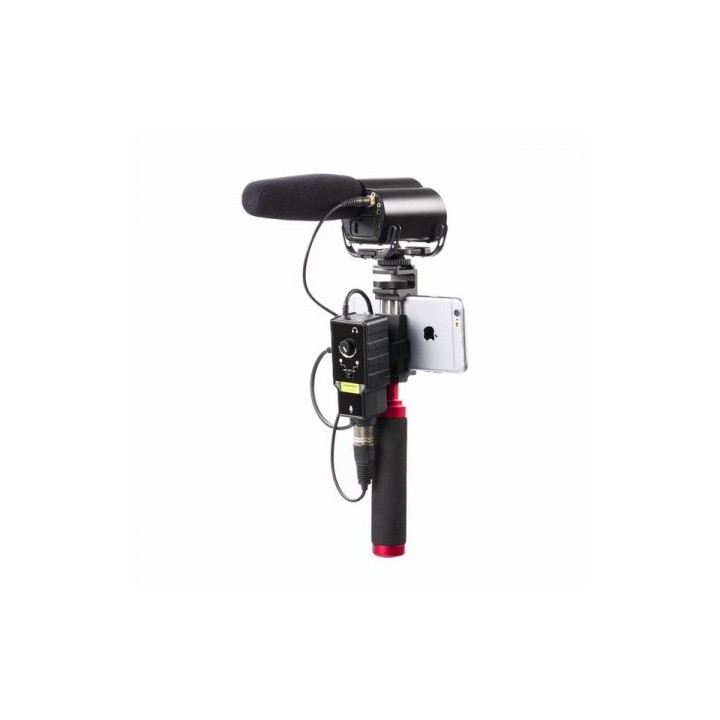 Saramonic adaptador de microfone, smartrig II p/iphone, android , smartphone e tablety