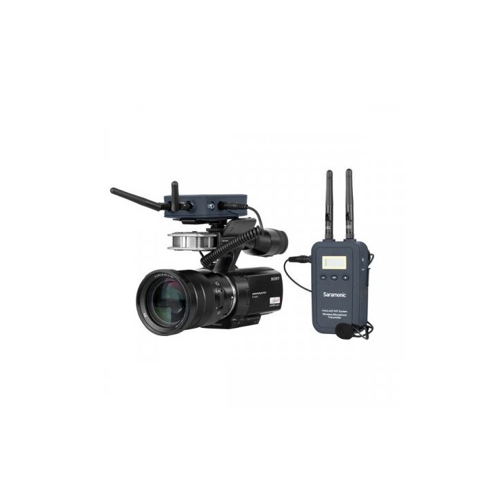 Saramonic  Kit microfone wireless VMICLINK5 5.8GHZ SHF RX+TX