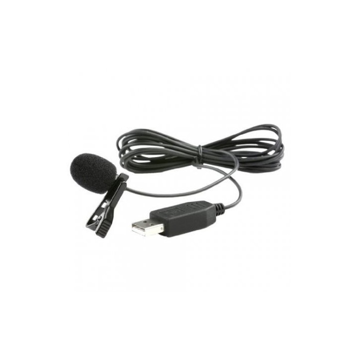 Saramonic microfone lapela omnidirecional usb SR-ULM10 para computador
