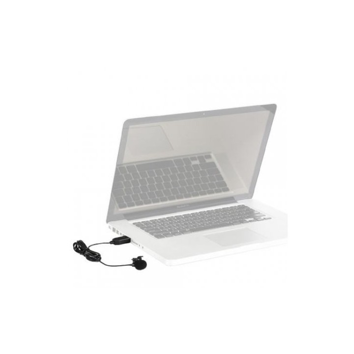 Saramonic microfone lapela omnidirecional usb SR-ULM10 para computador
