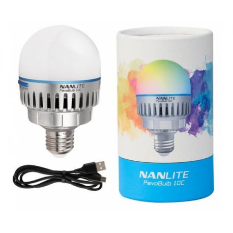 Nanlite Lâmpada RGB PAVOBULB 10C 1KIT