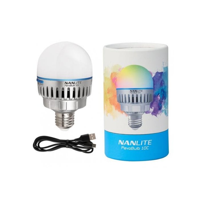 Nanlite Lâmpada  RGB PAVOBULB 10C 1KIT
