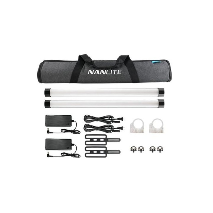 Nanlite iluminador Led RGB Pavotube II 15X 4kitBateria