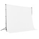 White cloth background 3x3m