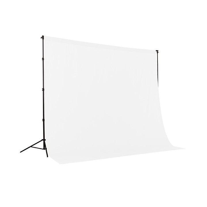 White cloth background 3x3m