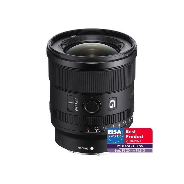 SONY FE 20mm f/1.8 G