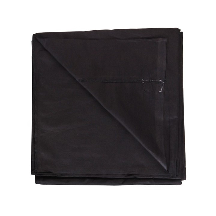 Black fabric background 1.5x3m