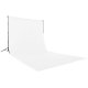 White cloth background 3x6m