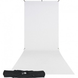Kit de suporte X-Drop + fundo ciclo branco - 5x12