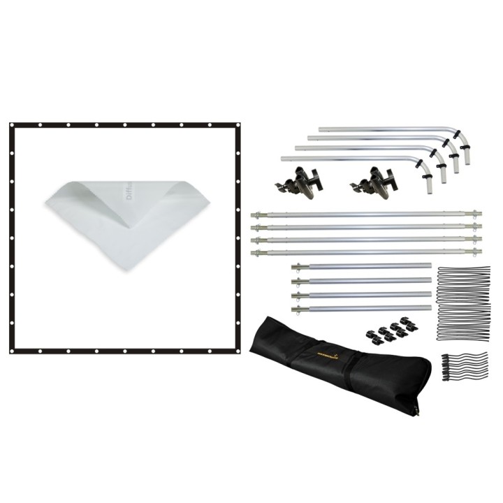 BUTTERFLY/OVERHEAD 8x8 STARTER-KIT Translucent -2/3rd (seamless)