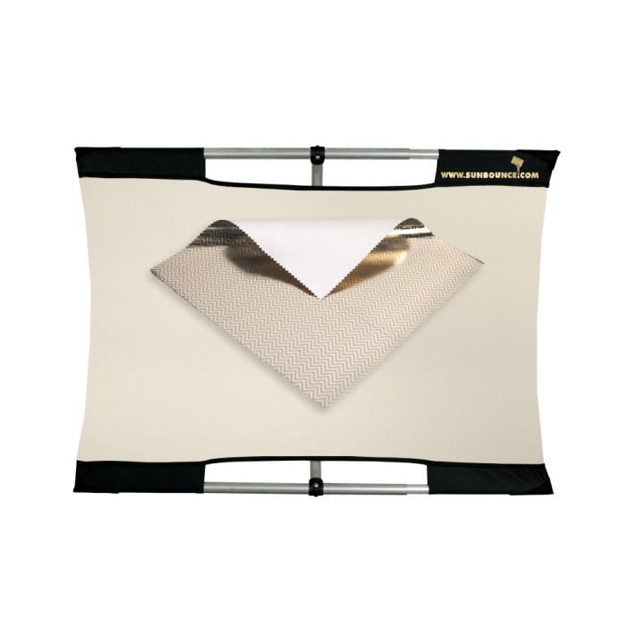 SUN-BOUNCER MICRO-MINI REFLECTOR KIT SILVER / WHITE