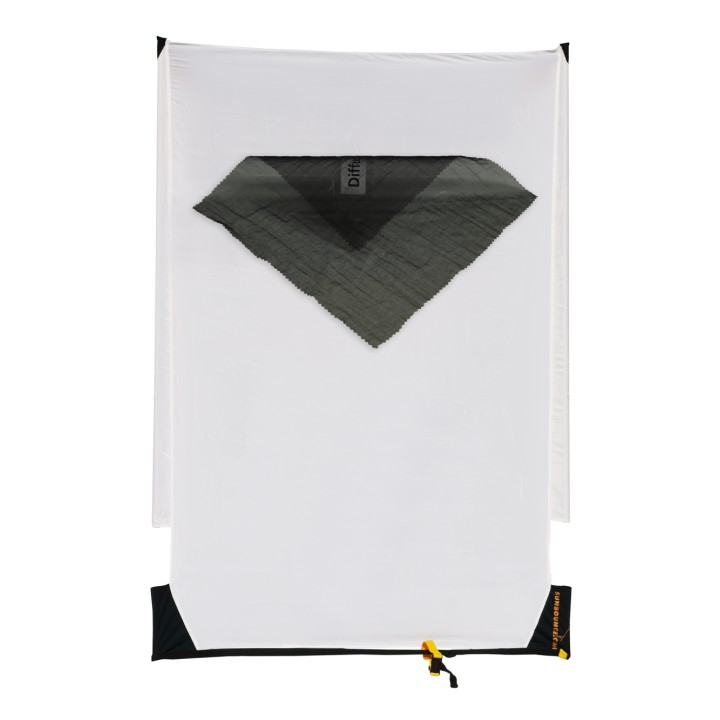 SUN-SWATTER PRO Screen Translucent "NO MOIRÉ "  fine Black Net - 1/2 f:stop (seamless)