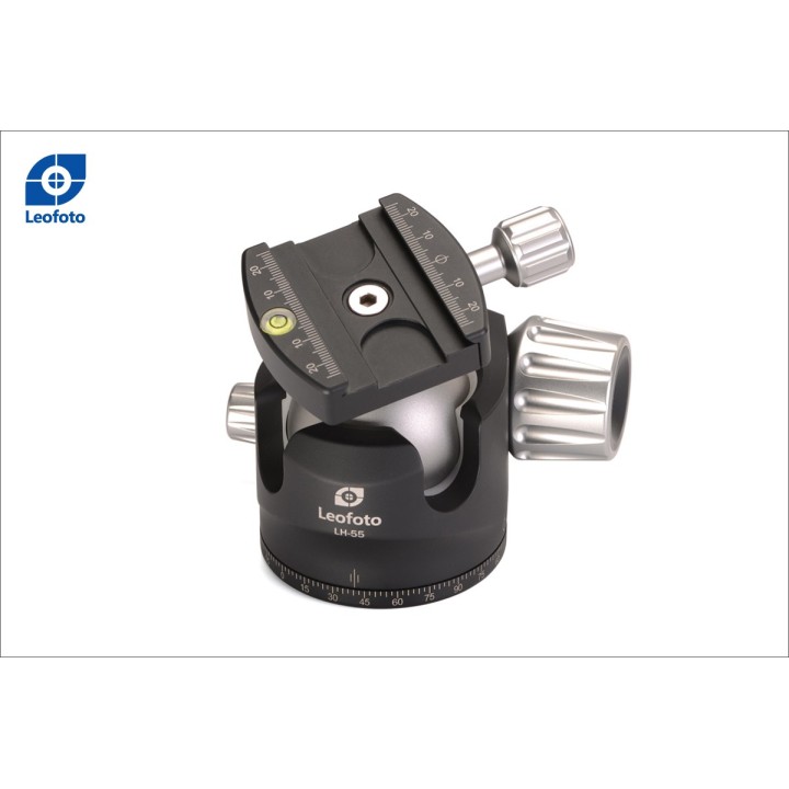 Leofoto Rótula de bola LH-55+QP-70
